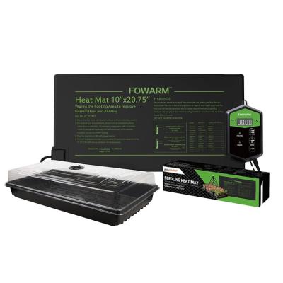 China Promote seed germination and rooting seedling heat hydroponic mat with preset thermostat for sale