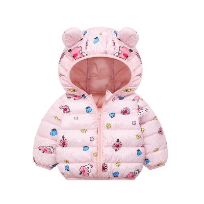 China Anti-wrinkle Children's clothing spring and winter new children's down padded jacket boys and girls cartoon coat for sale