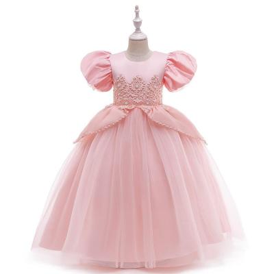 China Girls Princess Cinderella puffy Sleeve dress Girls Christmas children's dress for sale