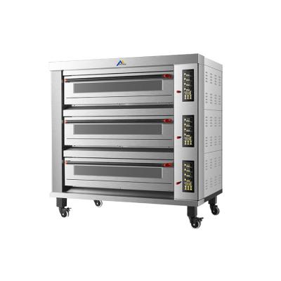 China Multifunctional two-layer commercial oven Large capacity oven for bread and pizza pastry Mes-H13 for sale