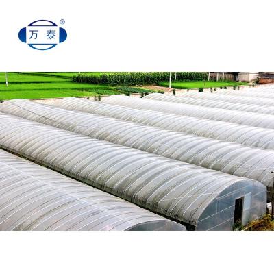 China Suitable for all regions 200 micron plastic film LDPE greenhouse UV resistant transparent film for growing vegetables for sale