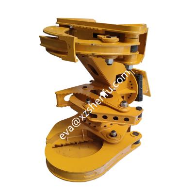 China Building Material Stores Certified Excavators Attachment Factory Rental Machinery Digger Shaft Shear for sale