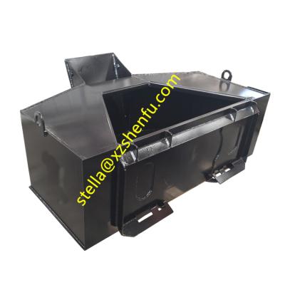 China Construction worksÂ   Concrete Skid Steer Loader Bucket for sale