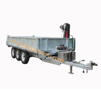 China Truck Trailer America Market 4x6 5x8 5x10 Powder Coated /car/landscape utility trailer for sale