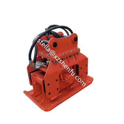 China Construction worksÂ   6T Excavator Mini Compactor Plate Vibratory Compacting Plate for sale