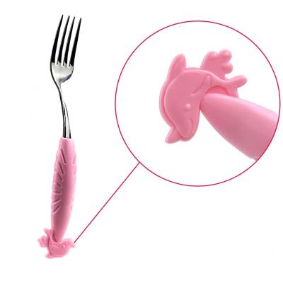 China Baby/Household Decor/Night Bar /Outdoor Feeding Baby Feeding Factory Price Lead Industry Baby Fork Spoon Baby Supplies and Products for sale