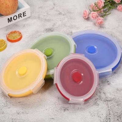 China Gold Supplier Low Price High Quality Silicone Food Container Storage Viable for sale