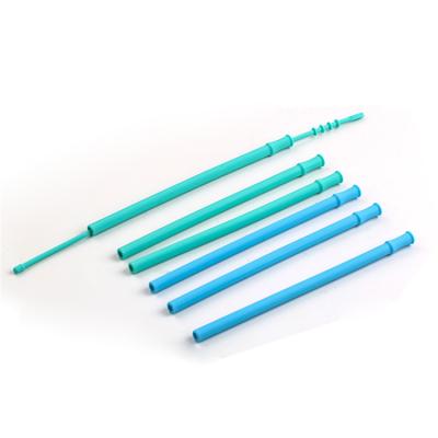 China Amazon Hot Selling Stocked Straws Drinking Straw Reusable Silicone Straw With Silicone Brush for sale