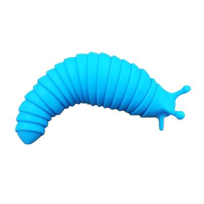 China Funny Educational Toy Amazon Fidget Slug Sale Relaxation Best Play 3d Printing Plastic Decompression Toy Fidget Slug for sale