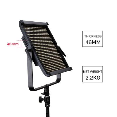 China Tolifo GK-S100B PRO Bestselling DMX512 CRI95+ Makeup Studio Equipment TV Folding LED Panel Lights for sale