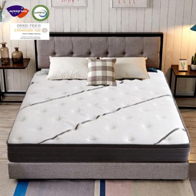 China Pockmarked Double Queen Size King Queen Size Flippable Mattress Colchones Sleep Zone Twin Single Vacuum Box Box Spring for sale