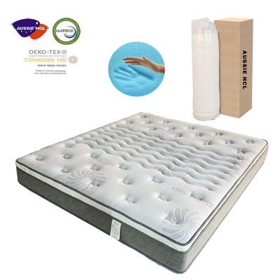 China 12 Inch Gel Memory Form Cloth Foldable Pocket Bed Base Customizes Latex King Inflatable Size Orthopedic Bed Bases for sale