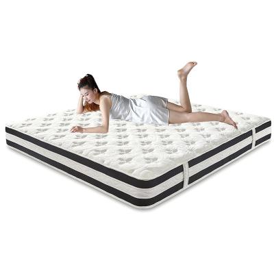 China Wholesal Premium Foldable Bed Mattress Netting For Home Furniture In A Box Latex Gel Memory King Bed Springs for sale