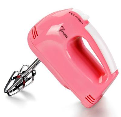 China Cooking Cake And Bread Use Hand Held Electric Mixer In Pink 5515 Motor for sale