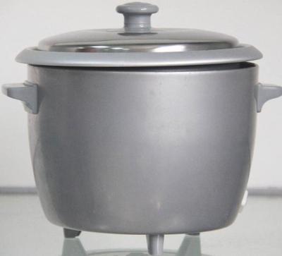 China silver full body Drum Rice Cooker 1.8 Liter of black heating plate drum cookers for sale