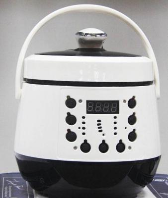 China White Plastic Cover 2.0 / 2.5 Liter Electric Pressure Multi Cooker For Family for sale