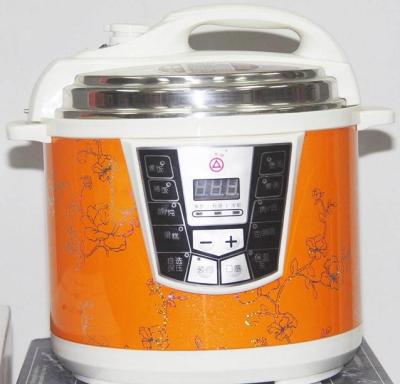 中国 コンピュータ パネル電気圧力炊飯器オレンジ ss ボディ/ふたの多機能 販売のため