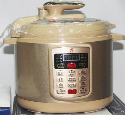 China 800W Switch Panel Electric Multi Cooker / Electric Stainless Steel Pressure Cooker for sale