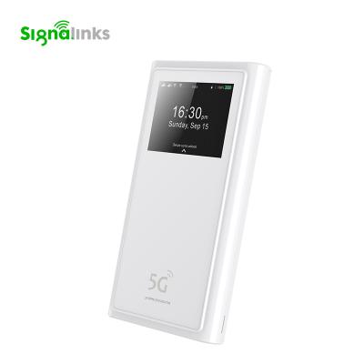 China Home Office Mifis 5G lte pro WiFi Mobile Portable Wireless Wi-Fi Routers 5000Mah Hotspot Router for sale