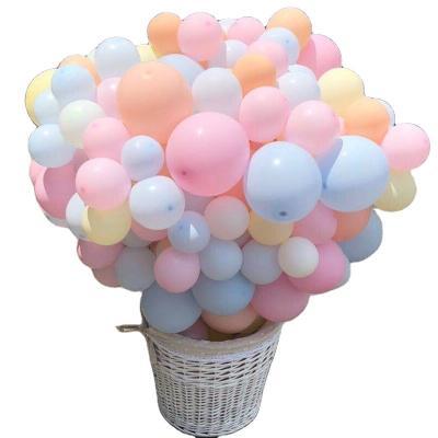 China For Wedding Factory Wholesale 10 inch 2.2g 100PCS Macaron Balloons Wedding Birthday Backdrop Latex Balloon Decoration for sale