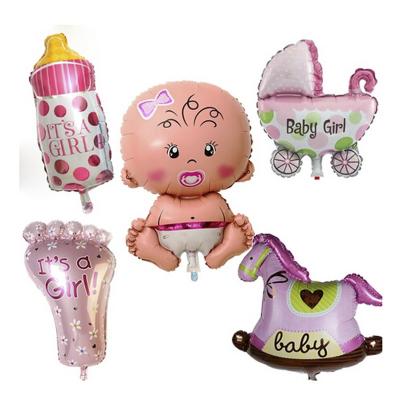 China Party Decoration Foil Film Balloons Baby Boy Girls Milk Bottle New Foil Balloon for sale