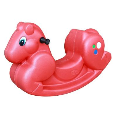 China Indoor Playground Plastic Playground Amusement Toy Toy Chicken Play Equipment Chicken Play Equipment Rocking Horse Rider Dog Seesaw Seesaw Horse for sale