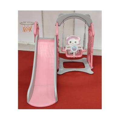 China Kids Traditional Playground Slidea Kindergarten Furniture Plastic Kids Playing Outdoor Patio Swings Chair Garden Furniture for sale