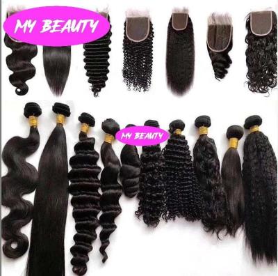 China Curly Curly Virgin Hair Extensions Vendor Bundles With Hd Lace Frontal Raw Brazilian Mink Hair Cuticle Aligned 12y 100% Closure for sale