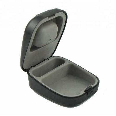 China Portable TPR(inner part)/ABS(outer part) earphone boxes hearing aid accessories for ITE ITC CIC for sale