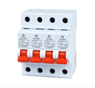 China < Promotional =15kA (10/350us) AC surge protector WSSCB-T110 4P 100KA 220v emergency protection device for sale