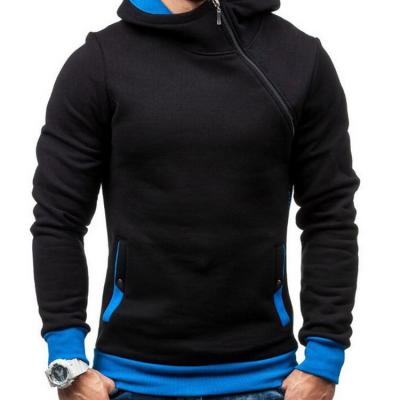 China Latest Style Men's Anti-pilling Hoodies Long Sleeve Zipper Up Sweatshirt Gym Fitness Muscle Fit Hoodie for sale