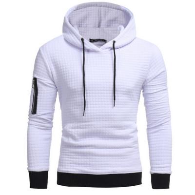 China Oversized Gym Sweatshirt Men Muscle Fitness Workout Sports Hoodie Anti-pilling Long Sleeve Fleece Slim Sweater Tracksuit Men for sale