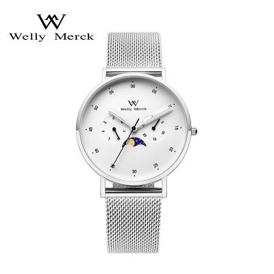 China Custom Logo Watches Quartz Ultra Thin Automatic Date Classic Brand Casual Waterproof Men Watch Mens Watch In Luxury for sale