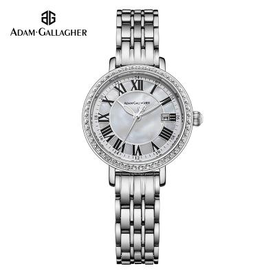 China Automatic Date Luxury Watch For Women Fashion Waterproof Wristwatch For Women Ladies Girls for sale