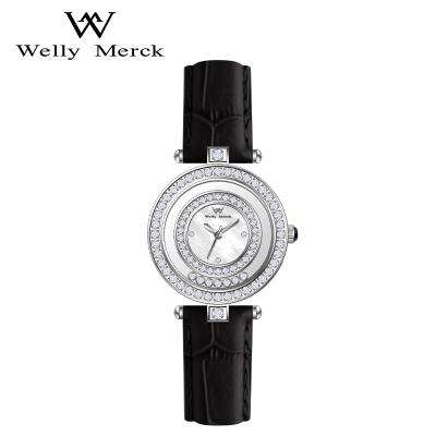 China Automatic Date Brand Luxury Fashion Ladies Watches Quartz Watch Female Wristwatches With Jewels for sale