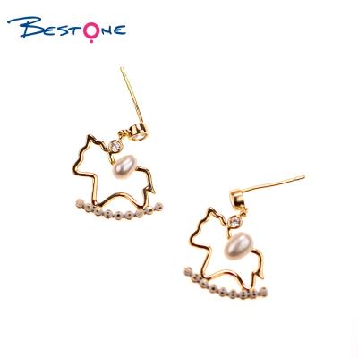 China Bestone FASHION ready to ship Crystal Chain Earrings for sale