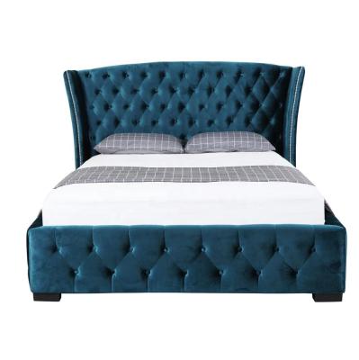 China Convertible Home Furniture General Use Fabricr Material Soft Bed for sale