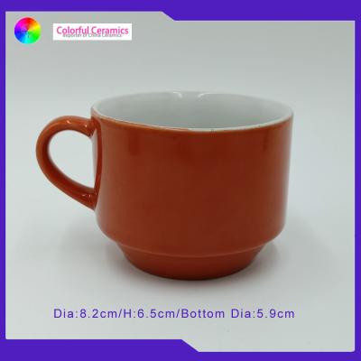 China Unique Design Custom Ceramic Coffee Mugs Eco - Friendly Safety Food Grade for sale