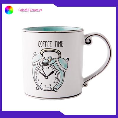 China Continental Cuisine Tableware Custom Coffee Travel Mugs 600ml Long Lifespan for sale