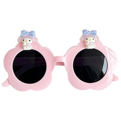 China High Quality Lucky Fashion Cute Cartoon Kids Custom Made Sunglass Accept Customized Brands Logo Infant Toddler Baby Shades Sun Glasses for sale