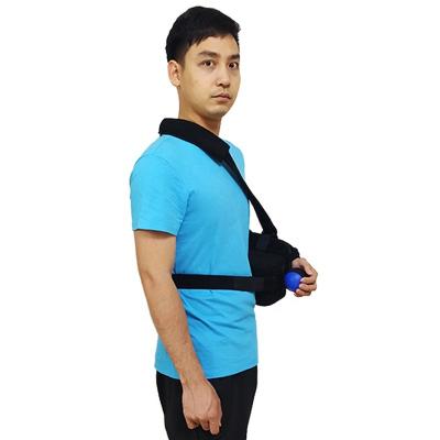 China Shoulder Rehabilitation Adjustable Orthopedic Shoulder Abduction Brace Arm Sling Medical Orthosis with Pillow for sale