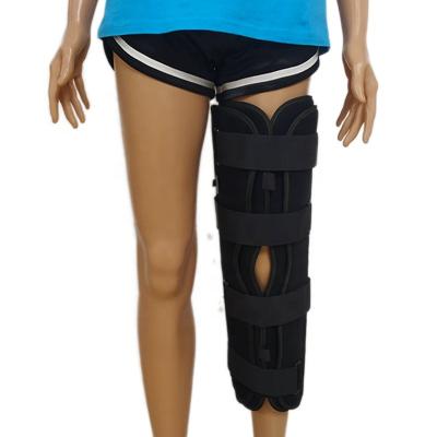 China Pulverized Leg Fracture Catagma Support Knee Leg Splint Walking Joint Brace for sale