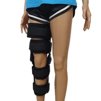 China Hard Rigid Knee Splint Health Care Office Limb Knee Joint Splint Brace for sale