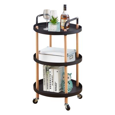 China Multifunctional Storage Cart Storage Organizer 3 Tiers Trolley Cart for sale