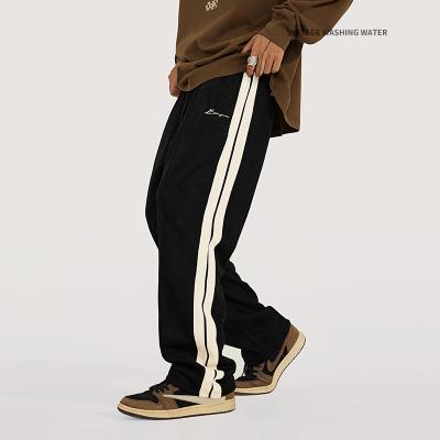 China 2023 Fall/Winter 2023 Pure Color Mens Pants Breathable Strapless Sweatpants 360 GSM Organic Cotton Mens Jogging Sweatpants for sale