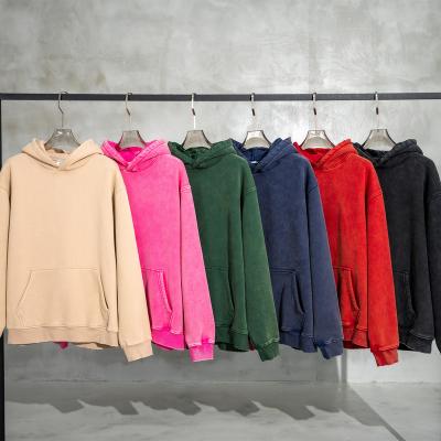 China 100% unisex Hoodies Men's Oversized Plain Cotton Pullover Men's Oversize Hooded Sweatshirt Breathable Streetwear Clothing for sale