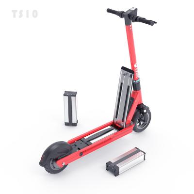 China Switchable Battery Fitrider CE Approved GPS App Rental Electric Sharing Kick Scooter with Switchable Battery and Charging Station for sale