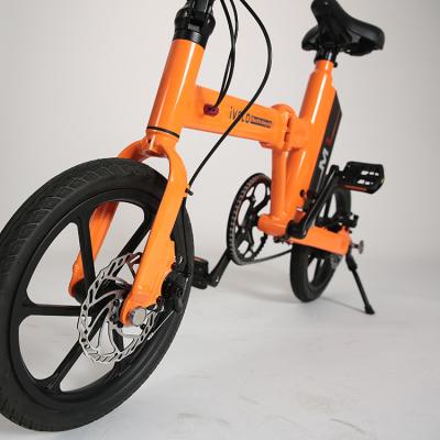 China Factory Supplier iVelo Multifunctional Disc Brake Two Wheel Folding Ebike Electric Bicycle for sale