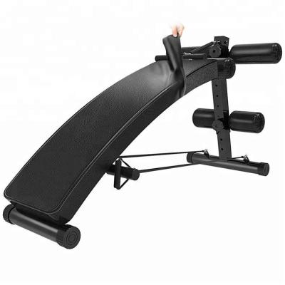 China Used Bodybuilding Adjustable Drop Sit Bench Workout Bench Crunch Board or Supine Board Exercise Fitness Workout for sale