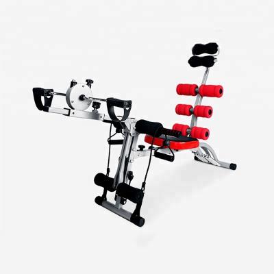 China Bodybuilding Home Fitness Equipment 6 in 1 Total Gym Ab Power Crunch Machine for sale